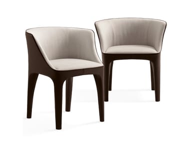 DIANA - Chair with armrests by Giorgetti