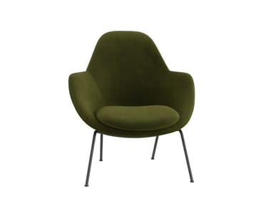 DOT - Fabric armchair with armrests by Tacchini