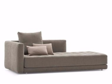 DOZE FLAT - Upholstered fabric day bed by Flou