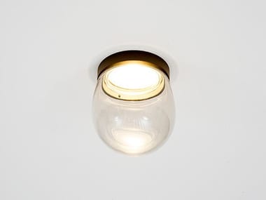 DROPZ - LED dimmable glass ceiling light by Dark