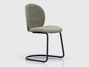 DUA - Cantilever steel chair by Kristalia