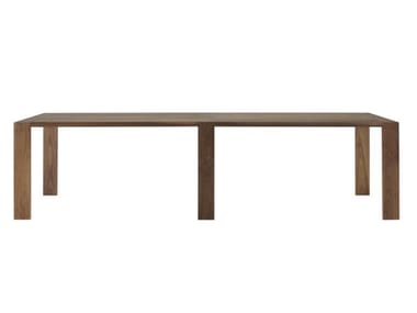 EATON - Solid wood bench by Ligne Roset