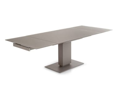 ECHO - Extending rectangular ceramic table by Calligaris