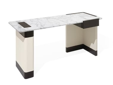 EDWARD - Marble writing desk / dressing table by Giorgetti