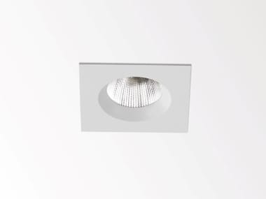 EN-SUITE S - Contemporary style recessed LED ceiling metal spotlight by Delta Light