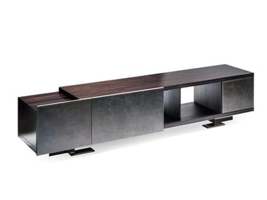 ENDOR - Sucupira sideboard with sliding doors by Arketipo