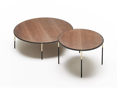 ERA TABLE - Round HPL coffee table by Living Divani