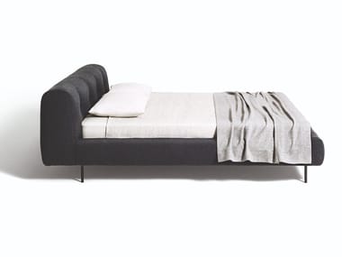 EREI - Upholstered fabric double bed by DE PADOVA