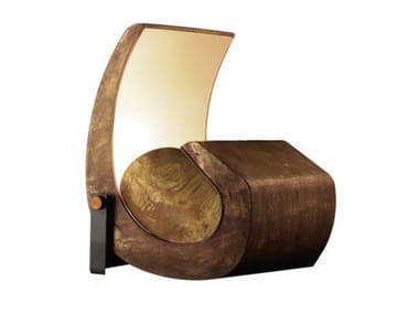 ESCARGOT - Brass floor lamp by Nemo