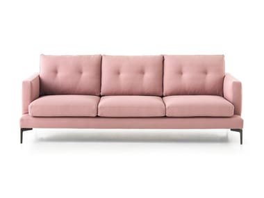 ESSENTIEL - 3 seater fabric sofa by Saba Italia