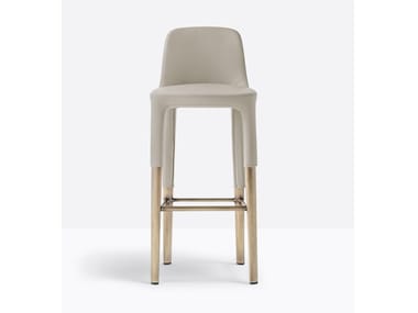 ESTER 698 - High stool with footrest by Pedrali