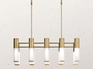 ETOILE 274.10 - Brass pendant lamp by Il Fanale