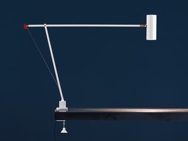 ETTORINO CLAMP - LED adjustable desk lamp by Catellani & Smith