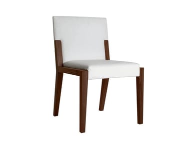 EUTHALIA - Wooden chair with armrests by Tonon