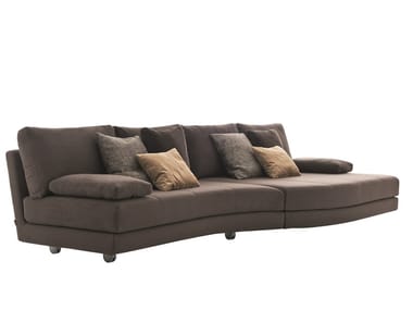 EVANS - Fabric sofa bed by Ditre Italia