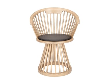 FAN - Wooden chair by Tom Dixon