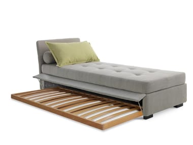 FIGI ISOLINO ESTRAIBILE - Upholstered fabric day bed with removable cover by Casamania & Horm