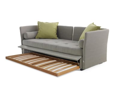 FIGI ISOLOTTO ESTRAIBILE - 2 seater fabric sofa bed with removable cover by Casamania & Horm