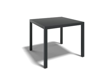 FLAIR - Lacquered square garden table by Atmosphera