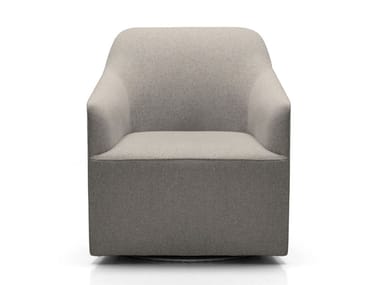 FLAP - Fabric easy chair with armrests by Kristalia