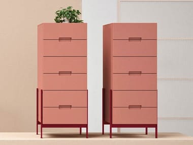 FLOAT - Chest of drawers by Novamobili