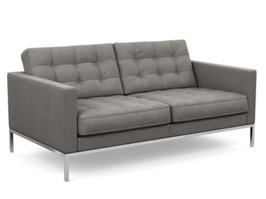 FLORENCE KNOLL RELAX - Tufted 2 seater sofa by Knoll