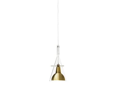 FL?TE SMALL - LED glass and aluminium pendant lamp by FontanaArte