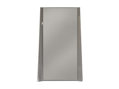 FOLD - Rectangular wall mirror with glass frame by Bonaldo