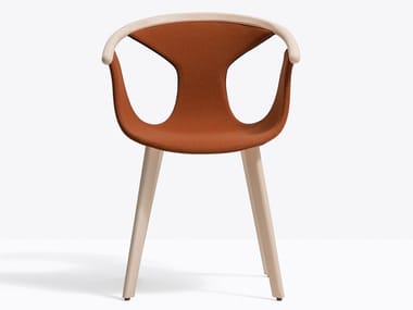 FOX 3723 - Ash chair with armrests by Pedrali