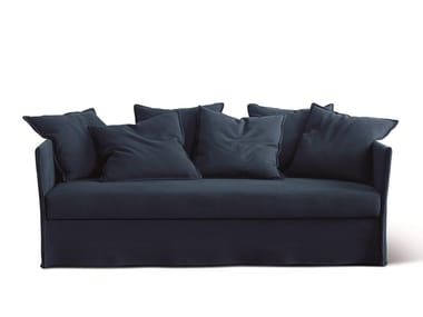 FOX - Fabric sofa bed with removable cover by Meridiani