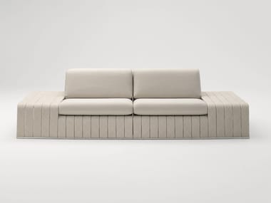 FRAME - 3 seater fabric garden sofa by Paola Lenti