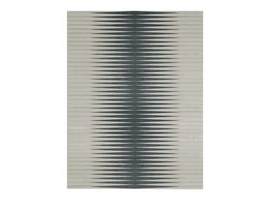 FREQUENCE - Rectangular Bamboo silk and wool rug by Giorgetti