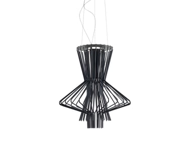 ALLEGRETTO RITMICO - Chrome plated pendant lamp by Foscarini