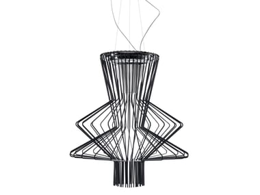 ALLEGRO RITMICO - Chrome plated pendant lamp by Foscarini