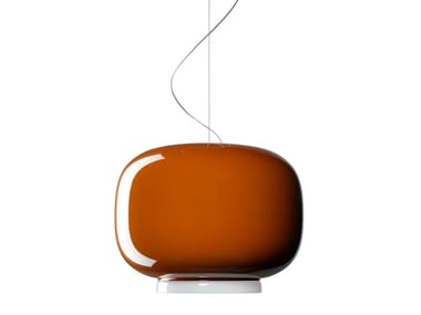 CHOUCHIN 1 - LED blown glass pendant lamp by Foscarini