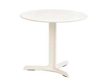 GARDEN - Round HPL garden side table by Saba Italia