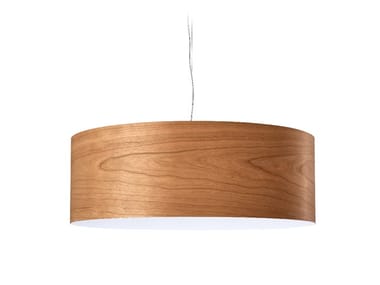 GEA - Handmade wood veneer pendant lamp by LZF