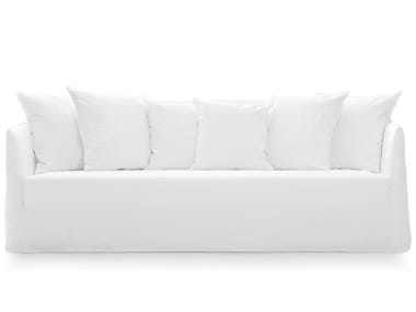 GHOST 12 - 4 seater sofa with removable cover by Gervasoni