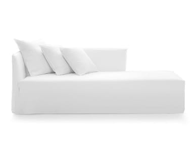 GHOST 20 L-R - Fabric day bed with removable cover by Gervasoni