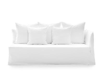 GHOST 21 L-R - 3 seater fabric sofa with removable cover by Gervasoni