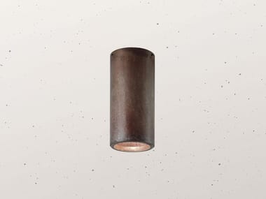 GIRASOLI 208.02 - Round ceiling iron spotlight by Il Fanale