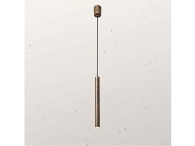 GIRASOLI 208.31 - Brass pendant lamp by Il Fanale