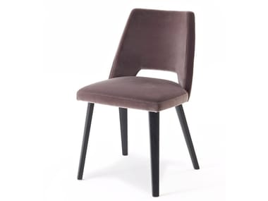 GRACE - Upholstered fabric chair by Colico