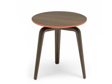 GRAMERCY - Round wooden coffee table by Misuraemme