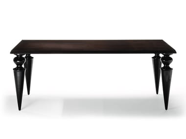 GRAN CANAL - Rectangular wooden dining table by Reflex