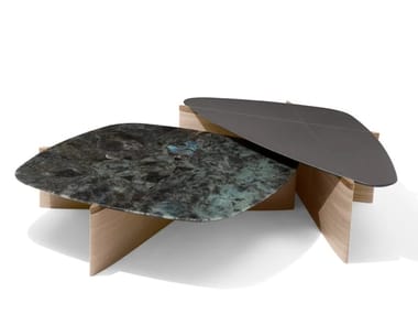 GRIFFE - Low ash coffee table by Giorgetti