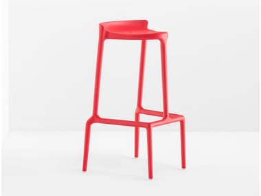 HAPPY 490 - High stackable polypropylene stool by Pedrali