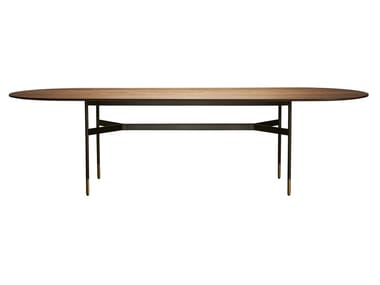 HARRI - Oval dining table by more