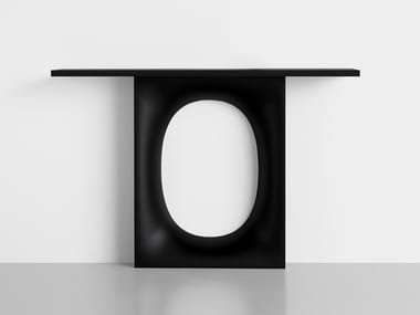 HOLO - Rectangular laminate console table by Kristalia