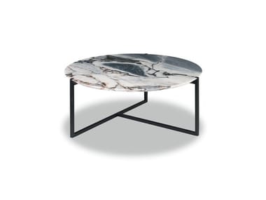 ICARO STONE - Round coffee table by BAXTER